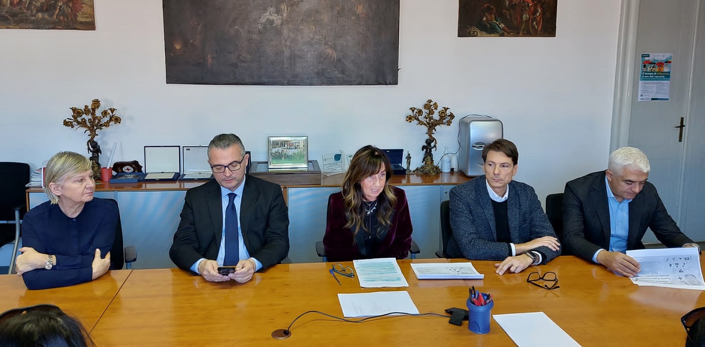 Conferenza stampa di presentazione del polo Rizzoli nell'ospedale della Val Tidone