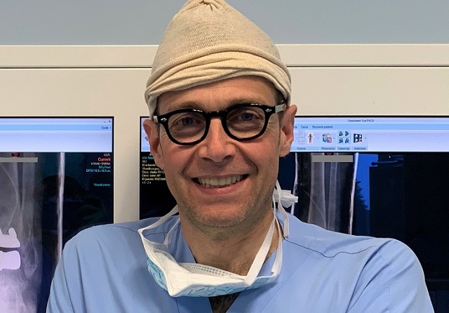 Il prof. Cesare Faldini, direttore della Clinica Ortopedica e Traumatologica I