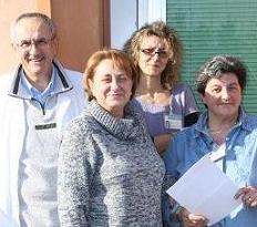The staff of the Information Office of the Rizzoli Institute