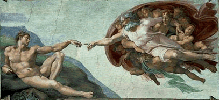 La creazione di Adamo - Michelangelo