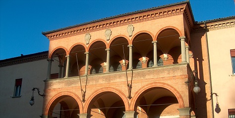 Immagine ingresso monumentale dell'Ospedale Rizzoli di Bologna