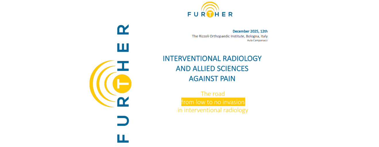Locandina evento Interventional Radiology and allied sciences against pain