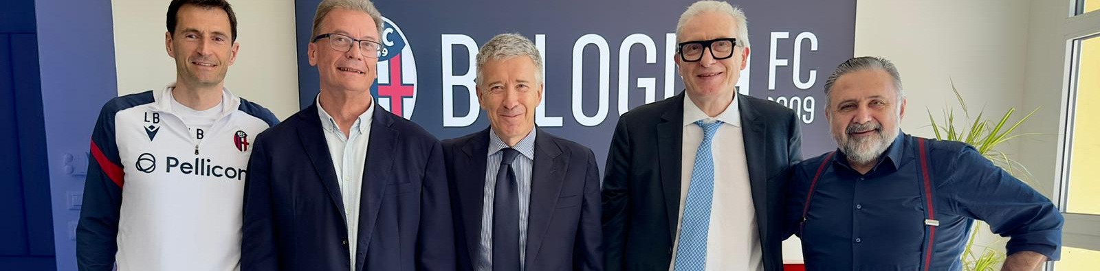 Immagine in occasione dell'accordo Bologna FC 1909-IOR
