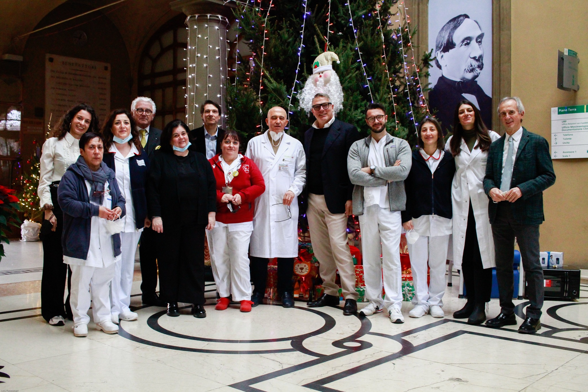 Consegna dei doni natalizi della Fondazione Istituto Ortopedico Rizzoli