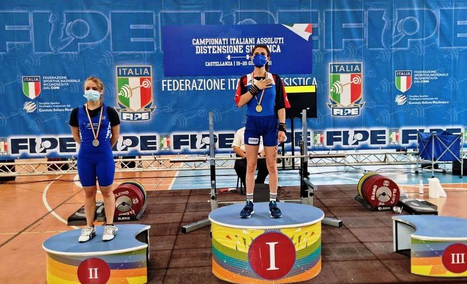 Luciana sul podio del campionato italiano FIPE 2021