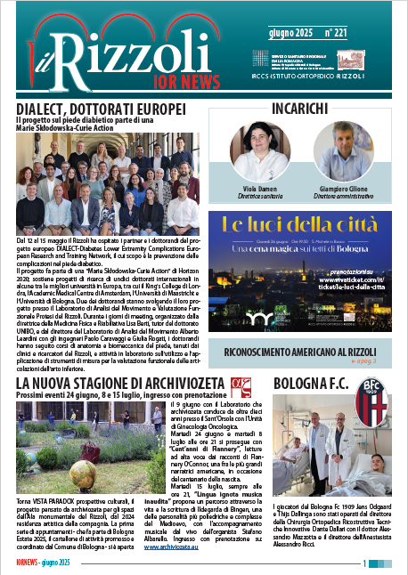 Il Rizzoli IOR News giugno 2025