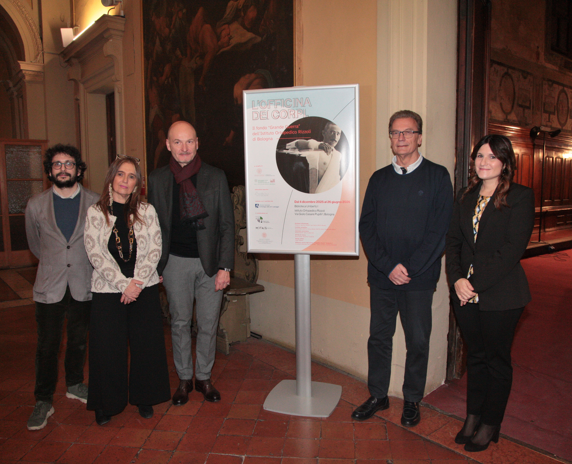 Inaugurazione della mostra il 4 dicembre 2025