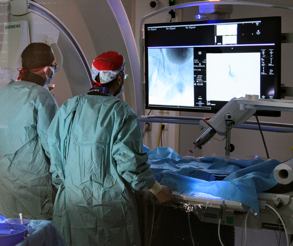 Immagine radiologia interventistica
