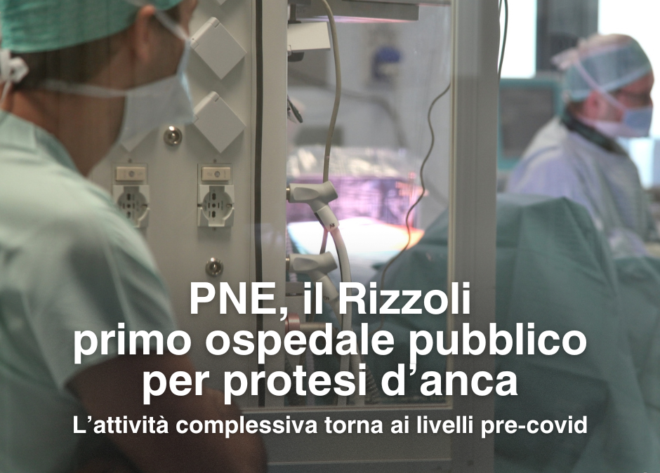 Immagine da una sala operatoria del Rizzoli