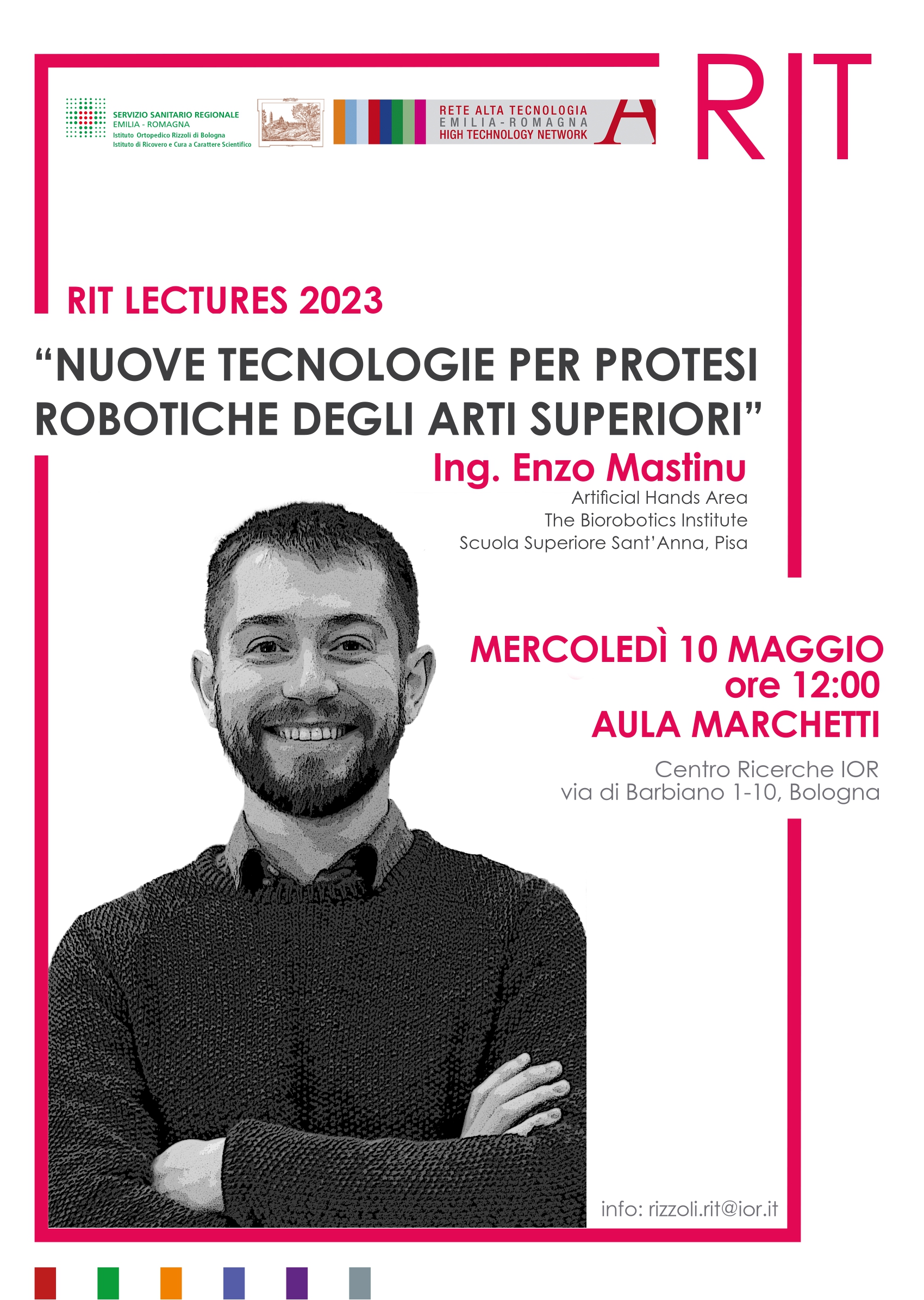 Locandina RIT Lectures Ing. Mastinu -10 maggio 2023