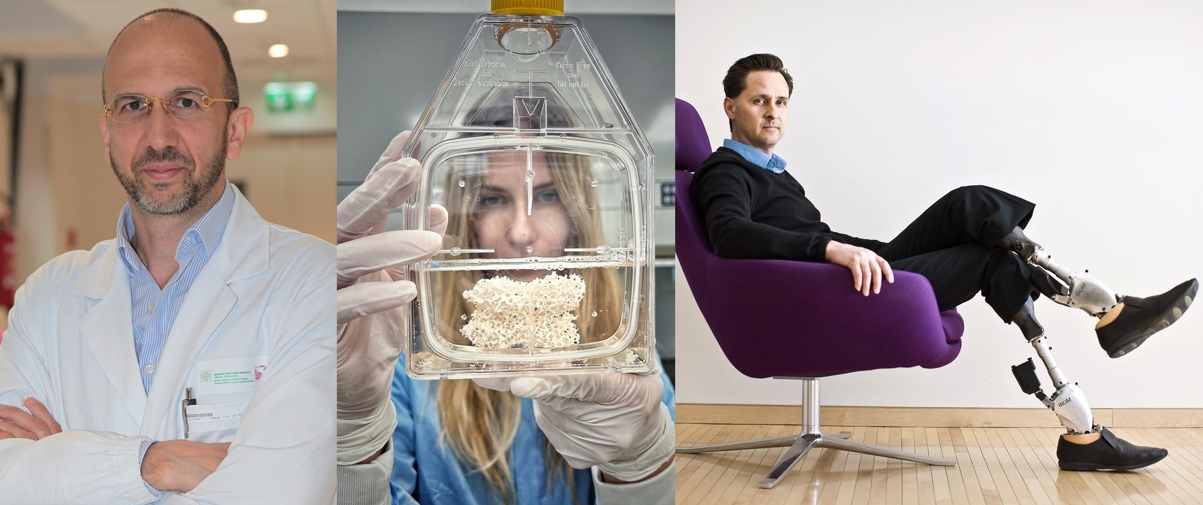 Paolo Sassu, Ana Rajcevic, Hugh Herr