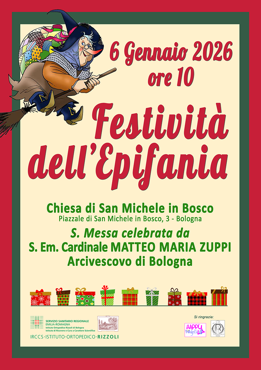 Locandina Epifania 2026 al Rizzoli