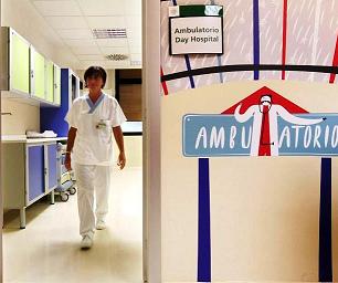 Personale infermieristico all'Istituto Ortopedico Rizzoli