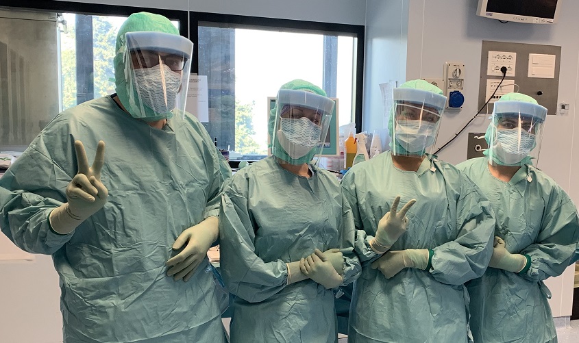 Immagine da una delle sale operatorie del Rizzoli Immagine da una delle sale operatorie del Rizzoli