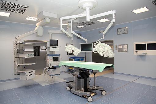 One of the new operating rooms inaugurated today