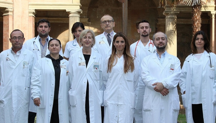 The medical staff of the Medicine and Rheumatology Unit